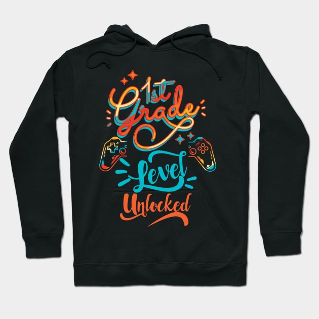 first grade t-shirt Hoodie by madlymelody